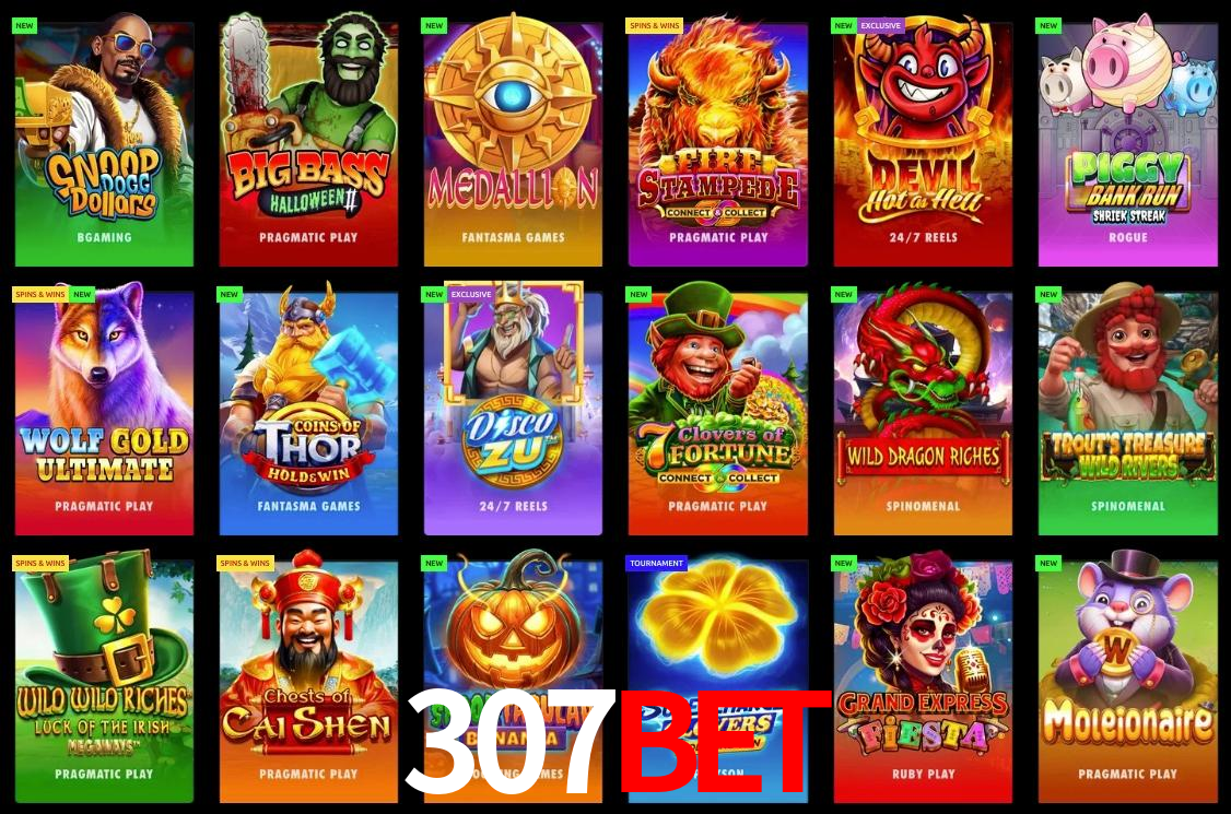 Game Providers 307bet